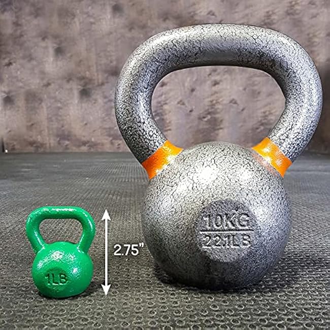 FringeSport 1lb Mini Kettlebell/Paper Weight, Small Gift Idea, Stocking Stuffer for Fitness Enthusiast or Athletes