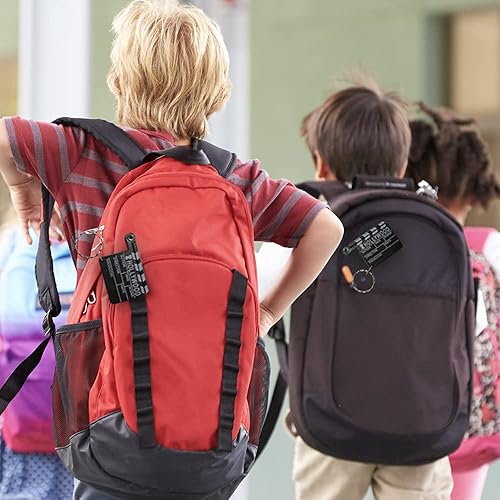 Miniatura 5 de ArtCreativity Hollywood Clapboard Llaveros, juego de 12, aplapper de elevación para revelar lupa, accesorios para llaves, mochila o libro de