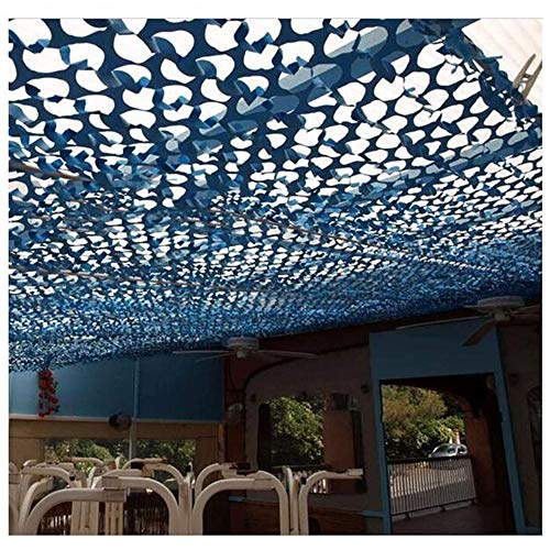 YGRQ Tarnnetz Blau Weiß Camo Netz Blind 2 × 3 m, 2 × 4 m, 2 × 5 m, 3 × 4 m, 3 × 5 m, 3 × 6 m, 4 × 5 m, 4 × 8 m, 5 × 5 m… – Bild 6