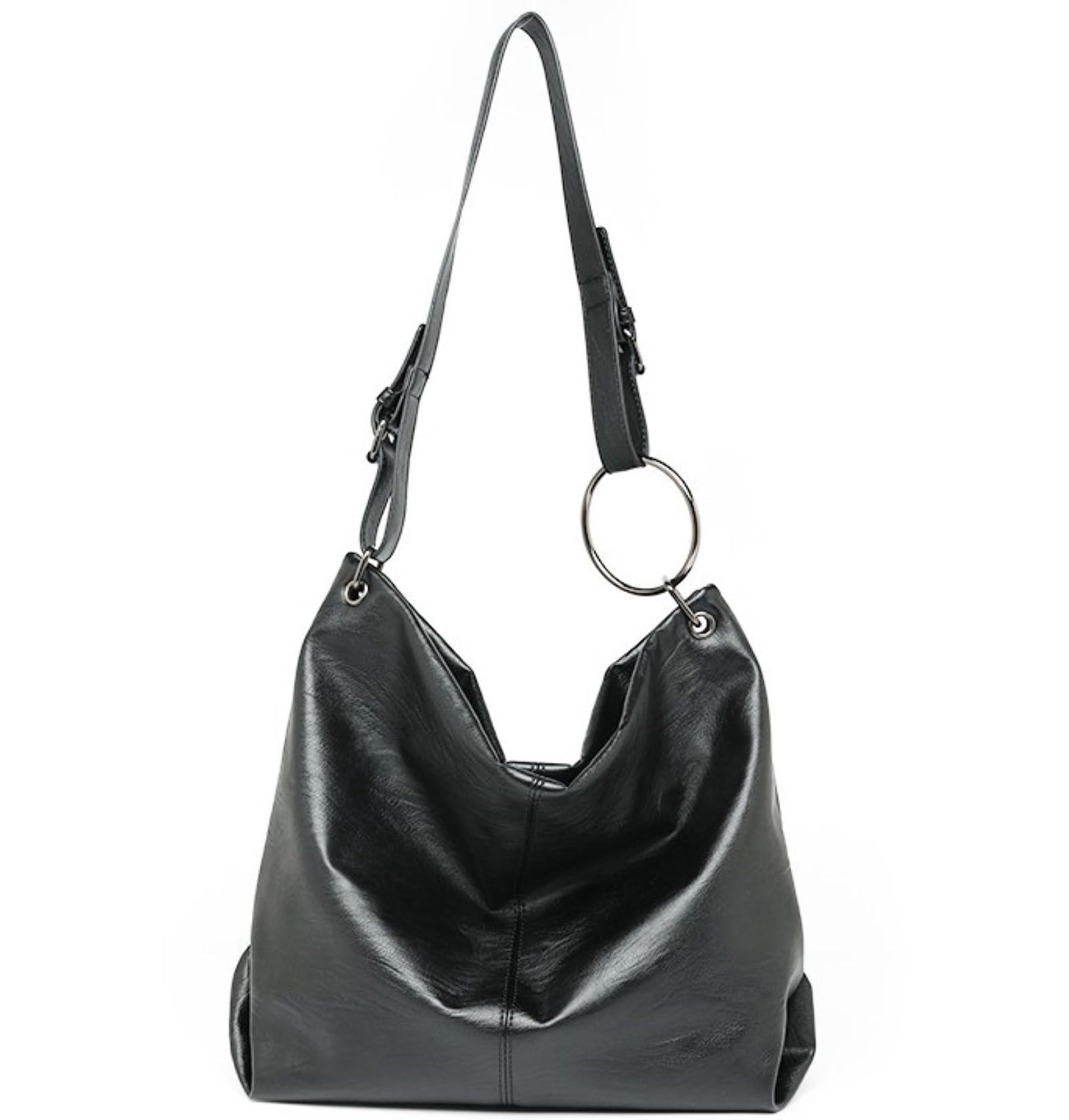 希少 新品同様 ファビアナフィリッピ トートバッグ ワンショルダー 黒 レザー g33720760-01.jpg