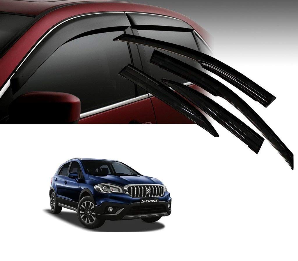 Caro Manic Car Rain Wind Door Visor Side Window Deflector for SCross