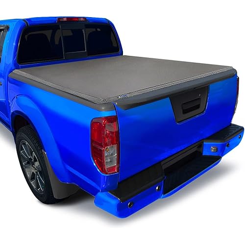 Tyger Auto T3 Soft Tri-fold Truck Bed Tonneau Cover Compatible with 2022-2024 Nissan Frontier | 6' (73") Bed | TG-BC3N1058