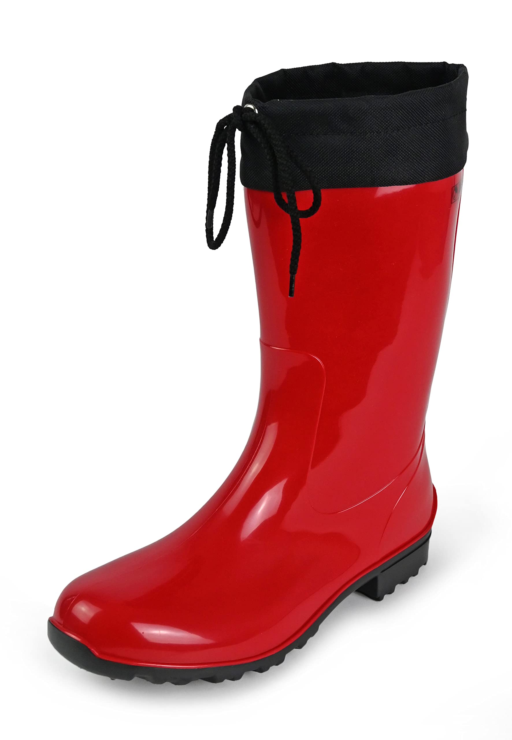 Regenliebe Damen Gummistiefel de Fieselregen Regenstiefel Langschaft