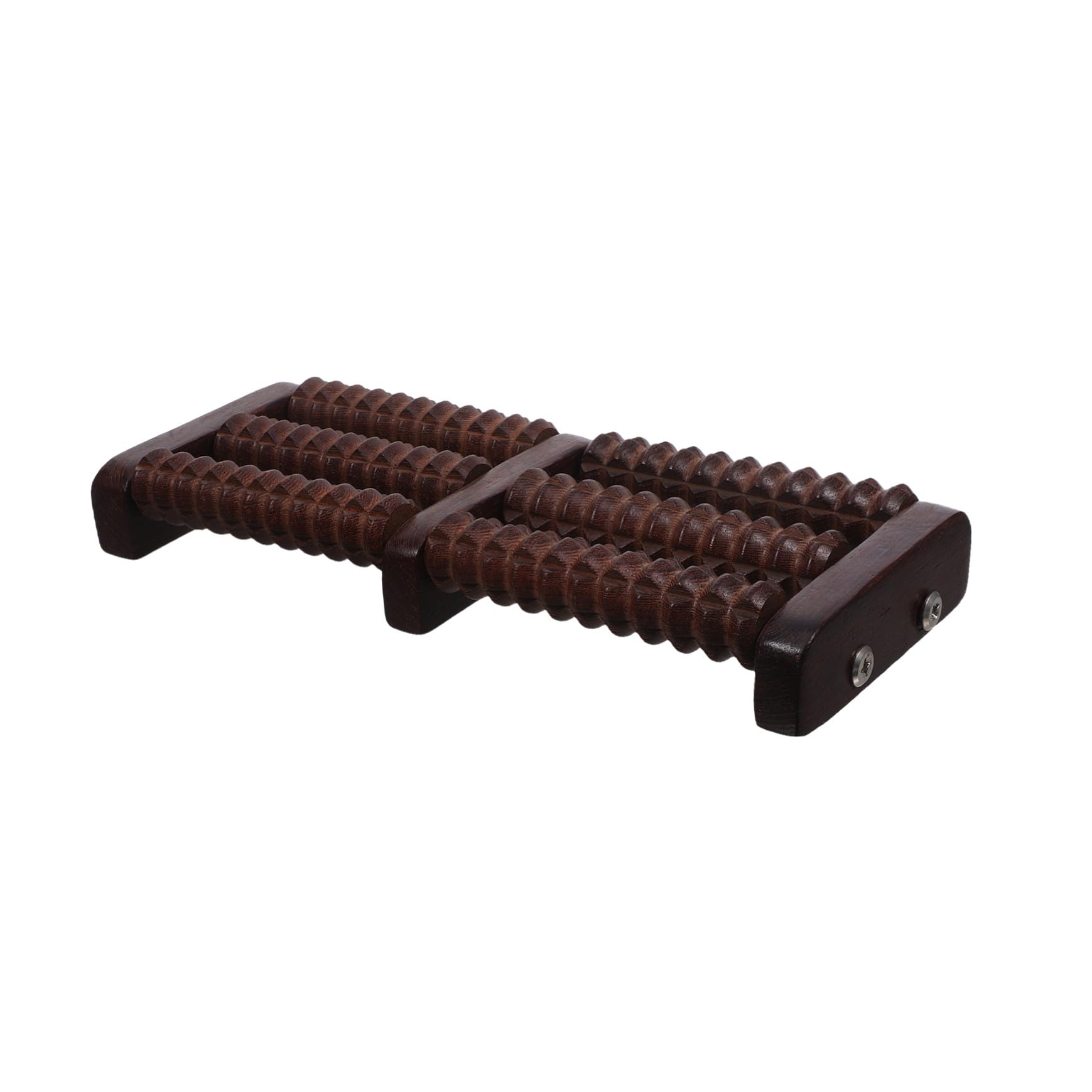 Rodillo Masajeador de Pies de Madera Portátil Masaje Manual para Talones Herramienta de Acupresión para Adultos Relajación Muscular y Circulación Sanguínea Casa y Oficina