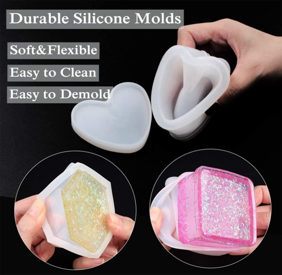 Siliconen mal epoxy giethars sieraden maken | Kralenwinkel Albertien