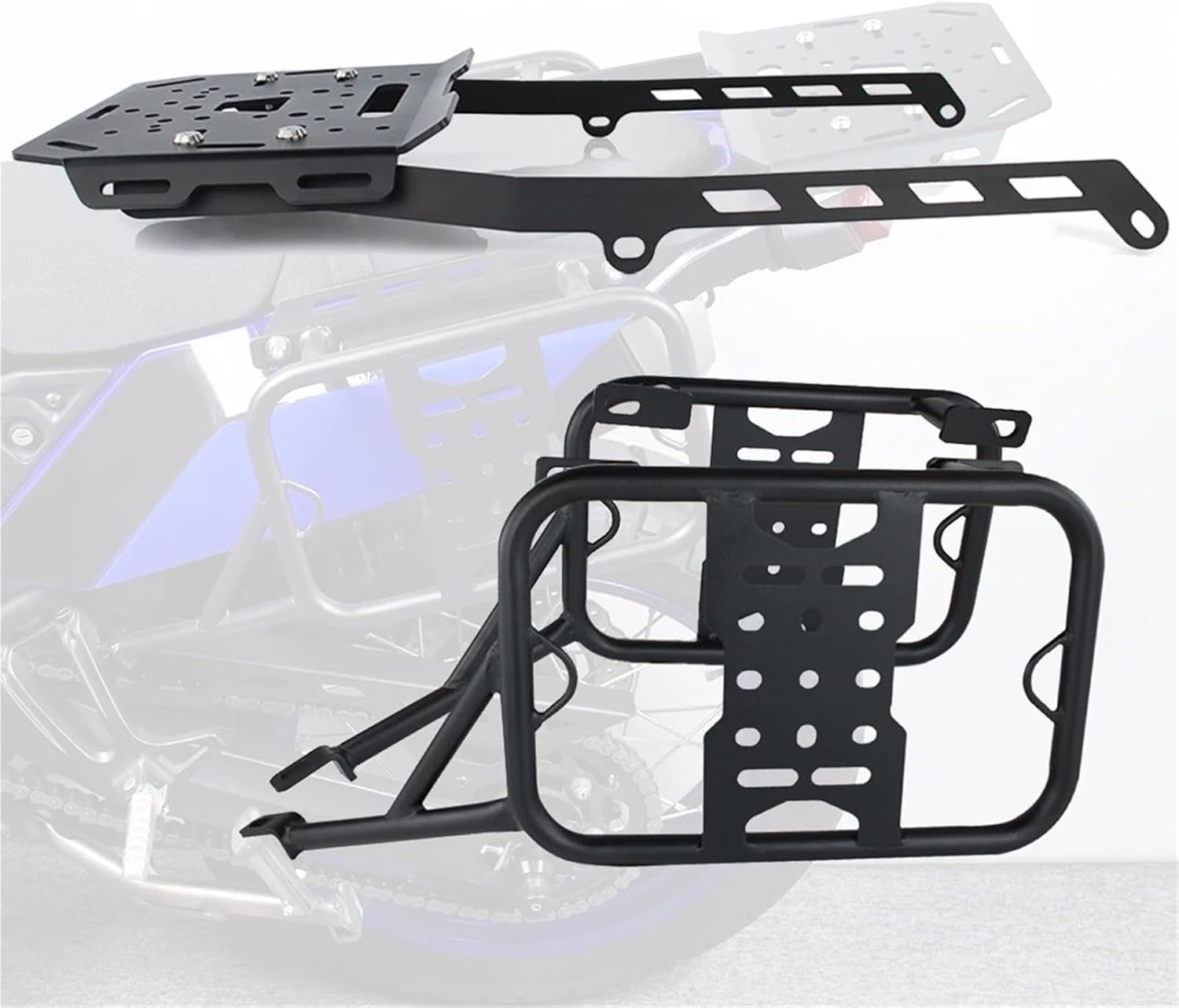 Replacement Rear Luggage Rack for Yamaha Tenere 700 XTZ690 2019-2024 Motorbike Topcase Side Trunk Case Suitecase Pannier Holder
