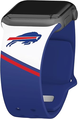 Game Time Buffalo Bills - Correa de reloj HD Champion Series compatible con Apple Watch