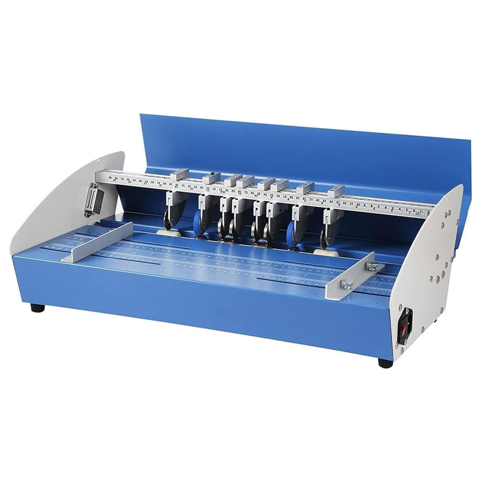 Electric Paper Creaser,Massicot éLectrique pour Cartes De Visite, Guillotine à Marge RéGlable pour Professionnels,Dimensionnement des Cartes 460MM