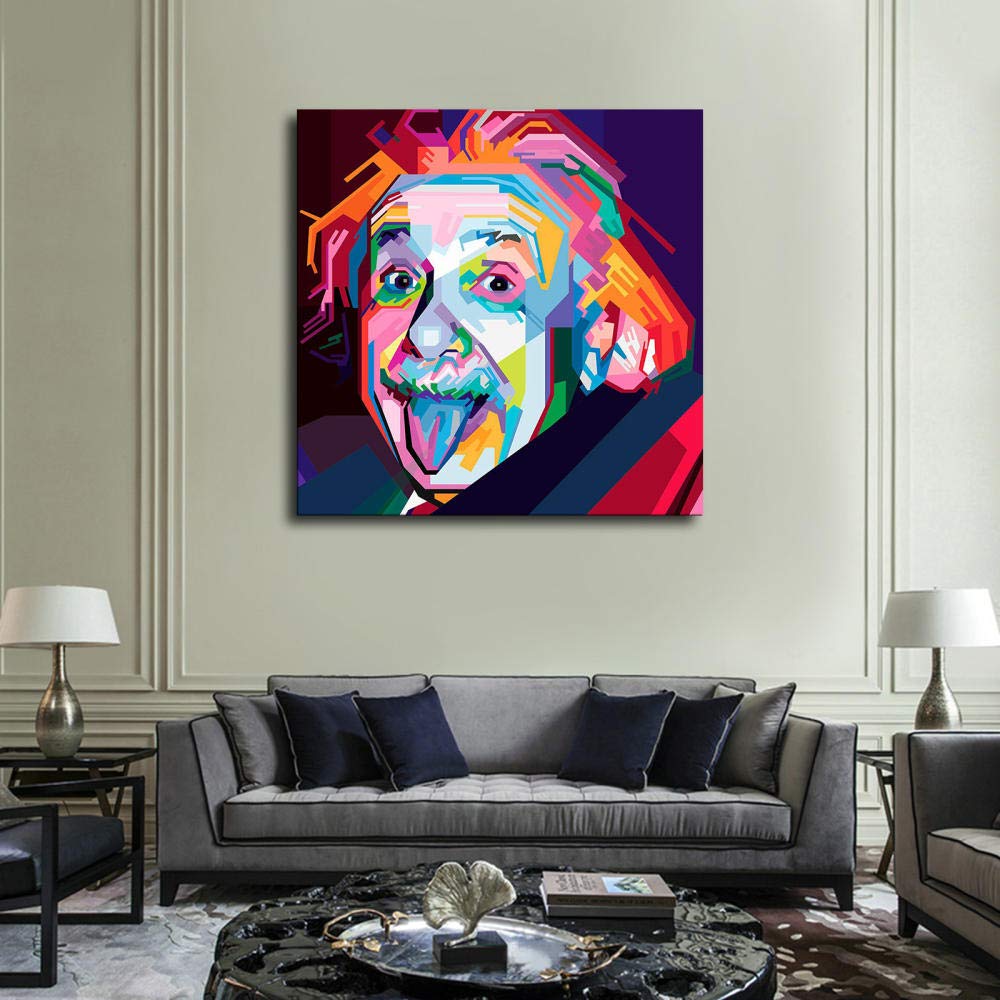 Poster Sur Toile Albert Physicist Einstein - Décoration De