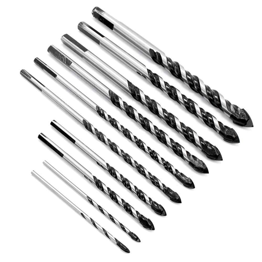 Confezione Da 10 Punte Per Trapano HSS Oro Cobalto Per Acciai Duri E - Foto 5