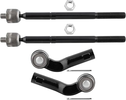 BOXI 4 piezas de eslabones delanteros interiores y exteriores para Mazda 3 2004-2013 / Mazda 3 Sport 2009-2013 / Mazda 5 2006 2007 2008 2009 2010