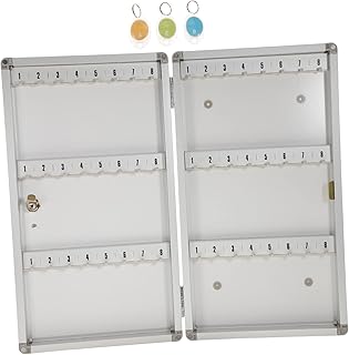 Operitacx Box Car Key Case Macrame Shelf Wall Hanging Wall Mounted Key Holder Key Organizing Digital Key Box Lock Box for Car Keys Key Security Storage Cabinet Key Storage Lock Box with Lock