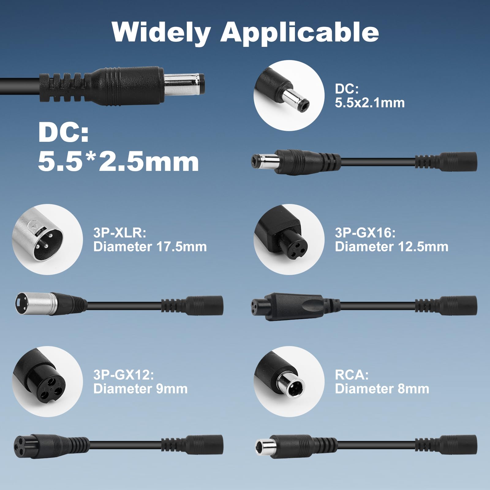 29.4V 1.5A Electric Scooter E-Bike Charger,6 Plugs Replacement for 25.2V Lithium Battery E-Bike Scooter Gotrax,Jetson,hiboy