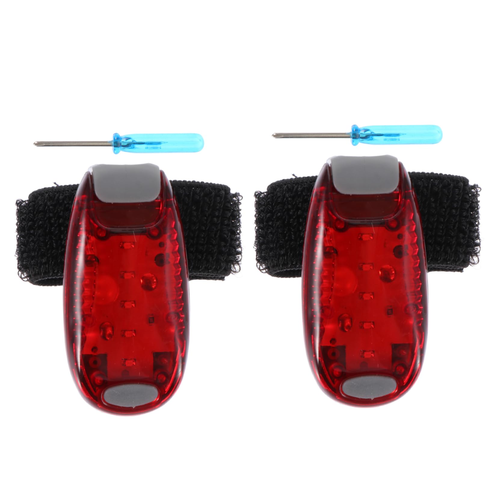 GOOHOCHY Led Light for Night Running 2pcs Cycling Warning Light Outdoor Headlamp Night Led Lamp Safety