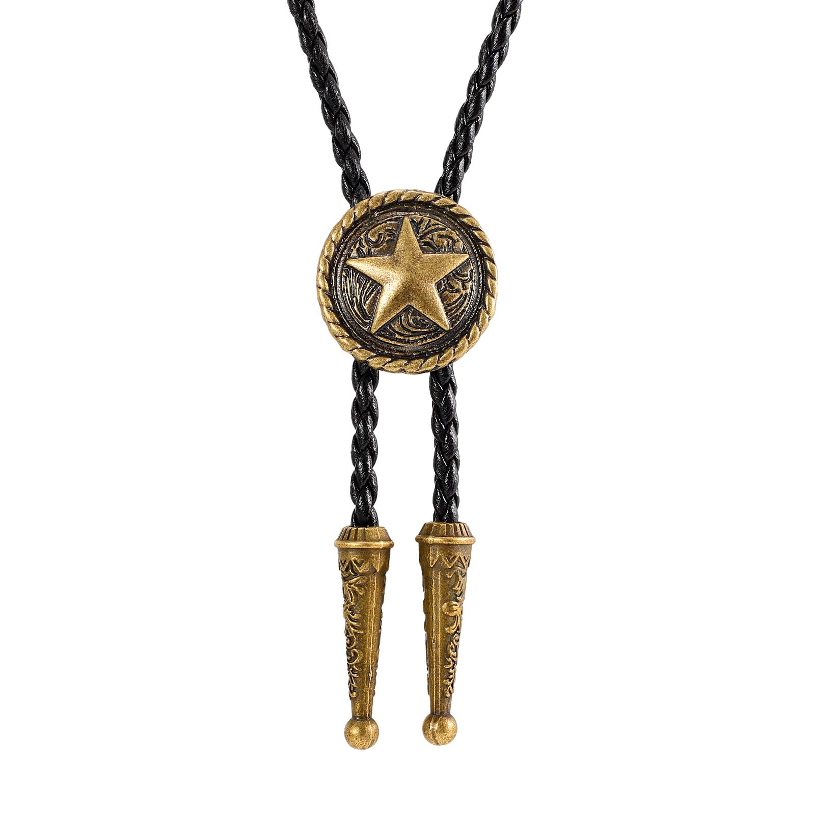 Bolo Tie for Women Men, Western Bolo Tie Rodeo Cowgirl Cowboy Tie Bolo Ties Cowboy Accessories for Men Women