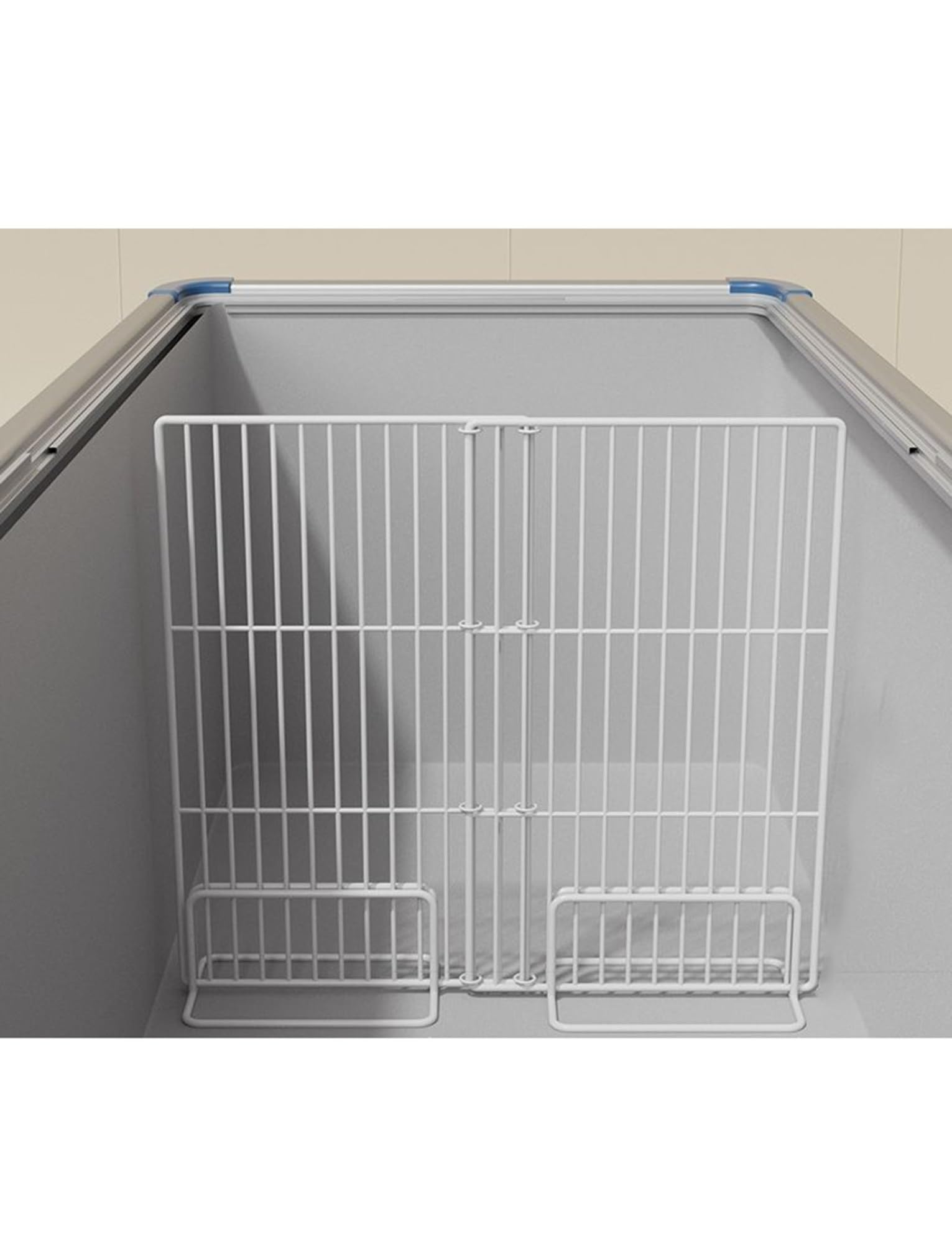 Gefriertruhe Gitterteiler, Kühlschrank Organizer Regal