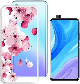 Case Transparent for Huawei Y9s, Shock Absorption Flexible TPU Shell Silicone Gel Resistant Protective Bumper Cover for Huawei Y9s 6.59" - Cool Pony