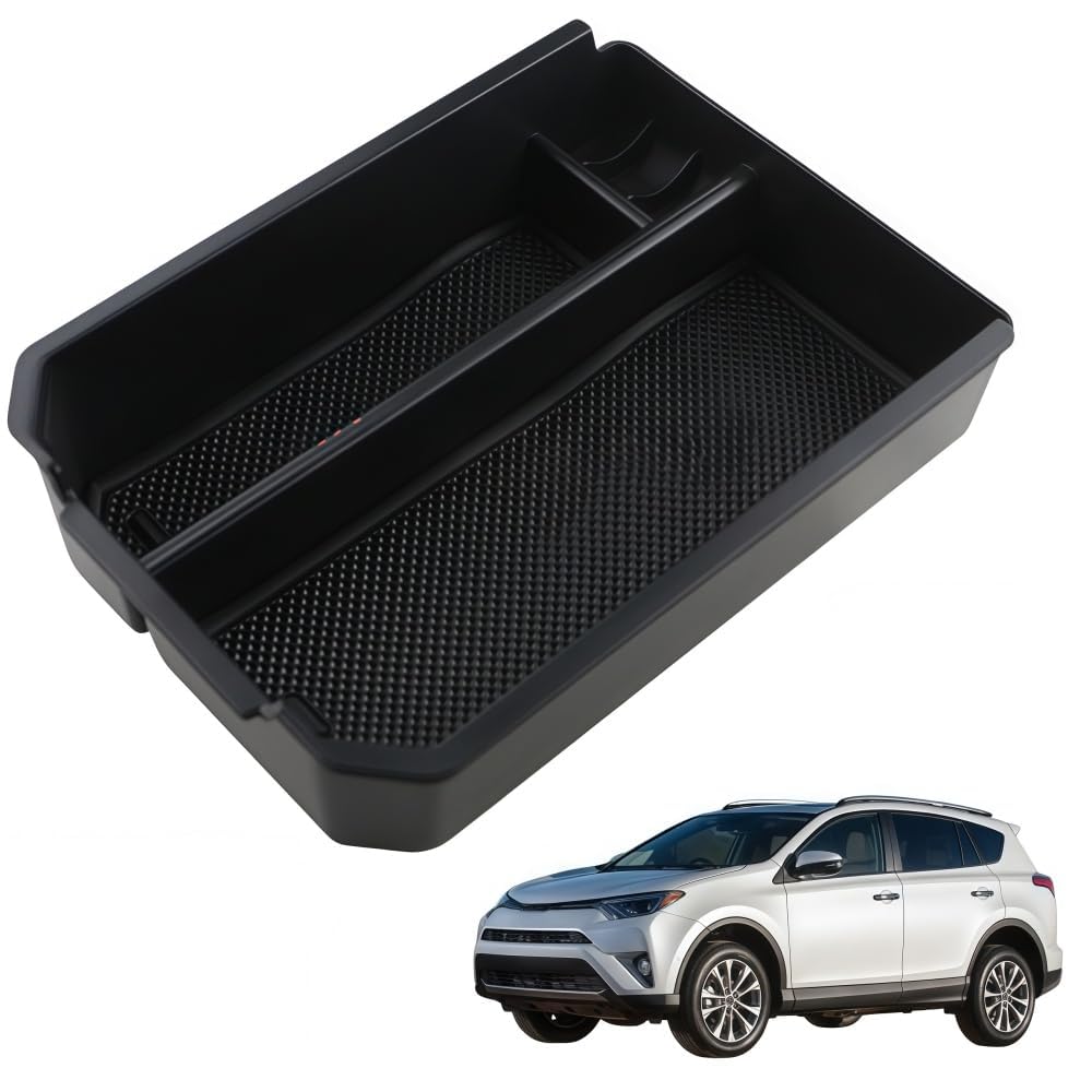 Zqxltsy Centre Console Armrest Organiser for Toyota RAV4 XA40 2013-2018