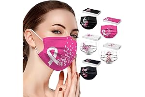 50Pcs Floral Face Masks, 3-Ply Disposable Printed Face Masks for Women
Daily Use