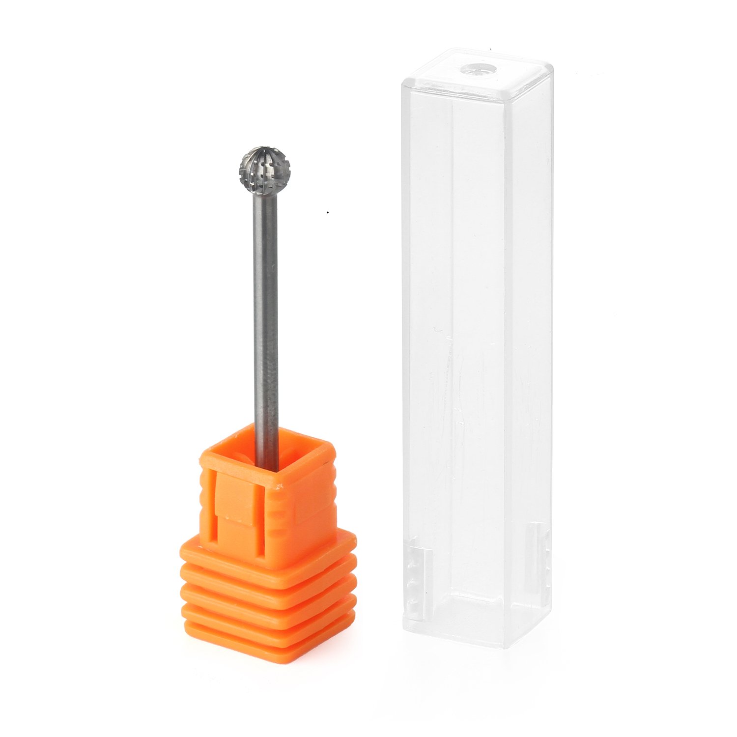 JCMaster® Punta a sfera in carbide per Fresa per Unghie Professionale – Ideale per Rimuovere le Cuticole delle unghie e la pelle morta sul callo dei piedi - manicure e pedicure Grana Coarse