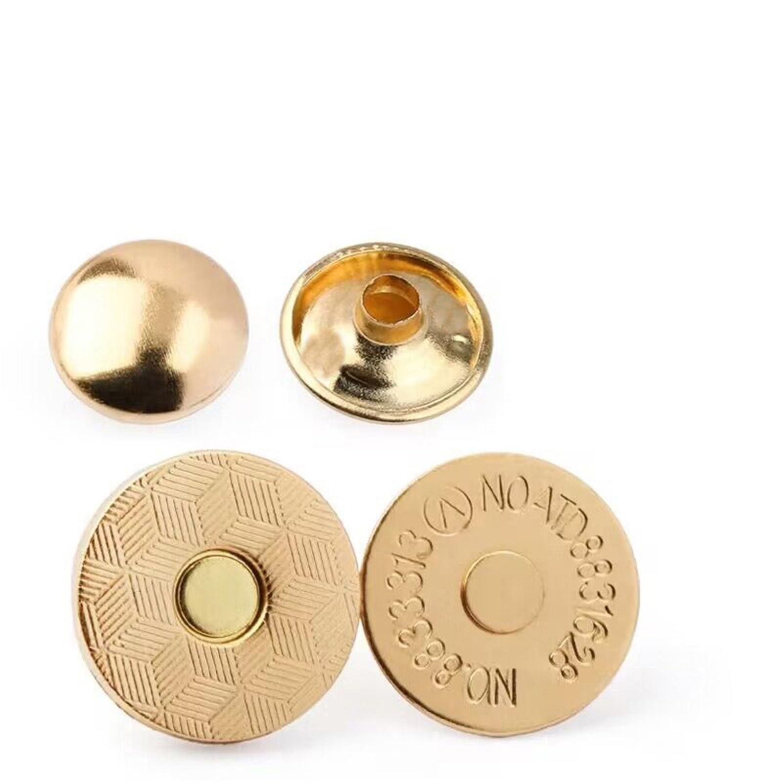 Press Studs Snap Fasteners, Metal Press Studs