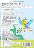 Unser Volksliederalbum - 30 bekannte und weniger bekannte Volkslieder: Das Liederbuch mit allen Texten, Noten und Akkorden zum Mitsingen und Mitspielen