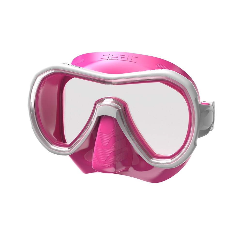 Seac Panarea Soft Swimming and Snorkeling Mask, Mono Lens Siltra