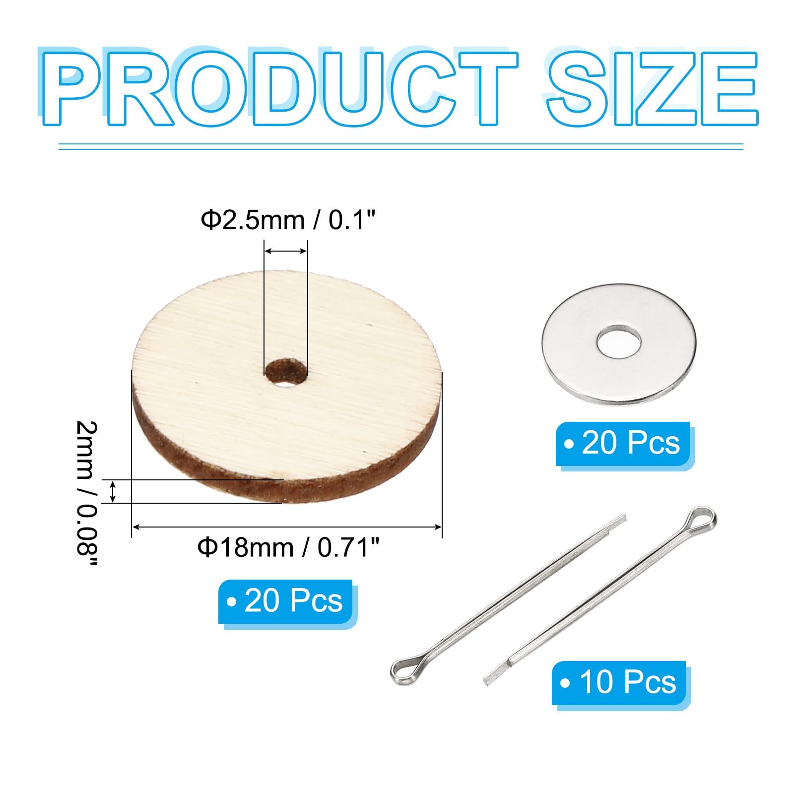 PATIKIL 18mm Doll Joints - Image 2