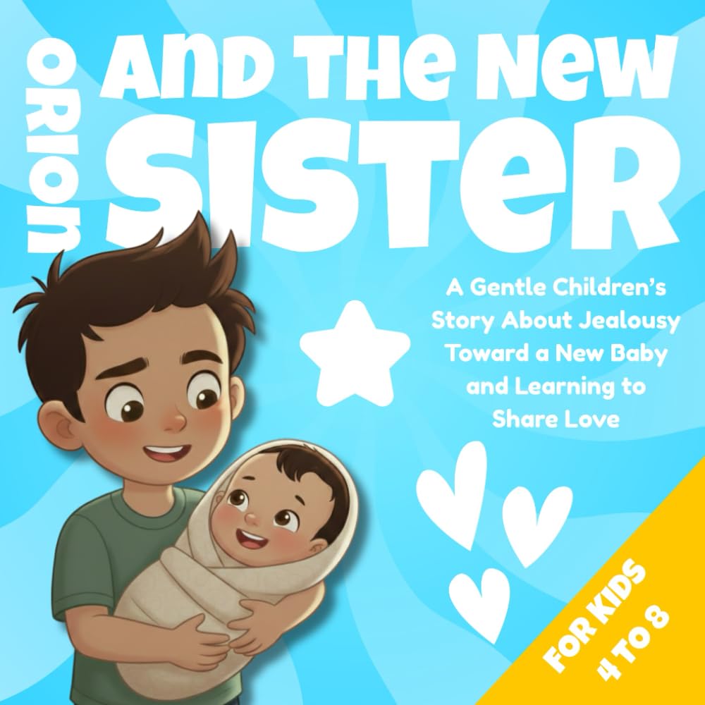 Orion and the New Baby Sister: A Gentle Big Brother Story About Jealousy Kindness and Love That Never Runs Out