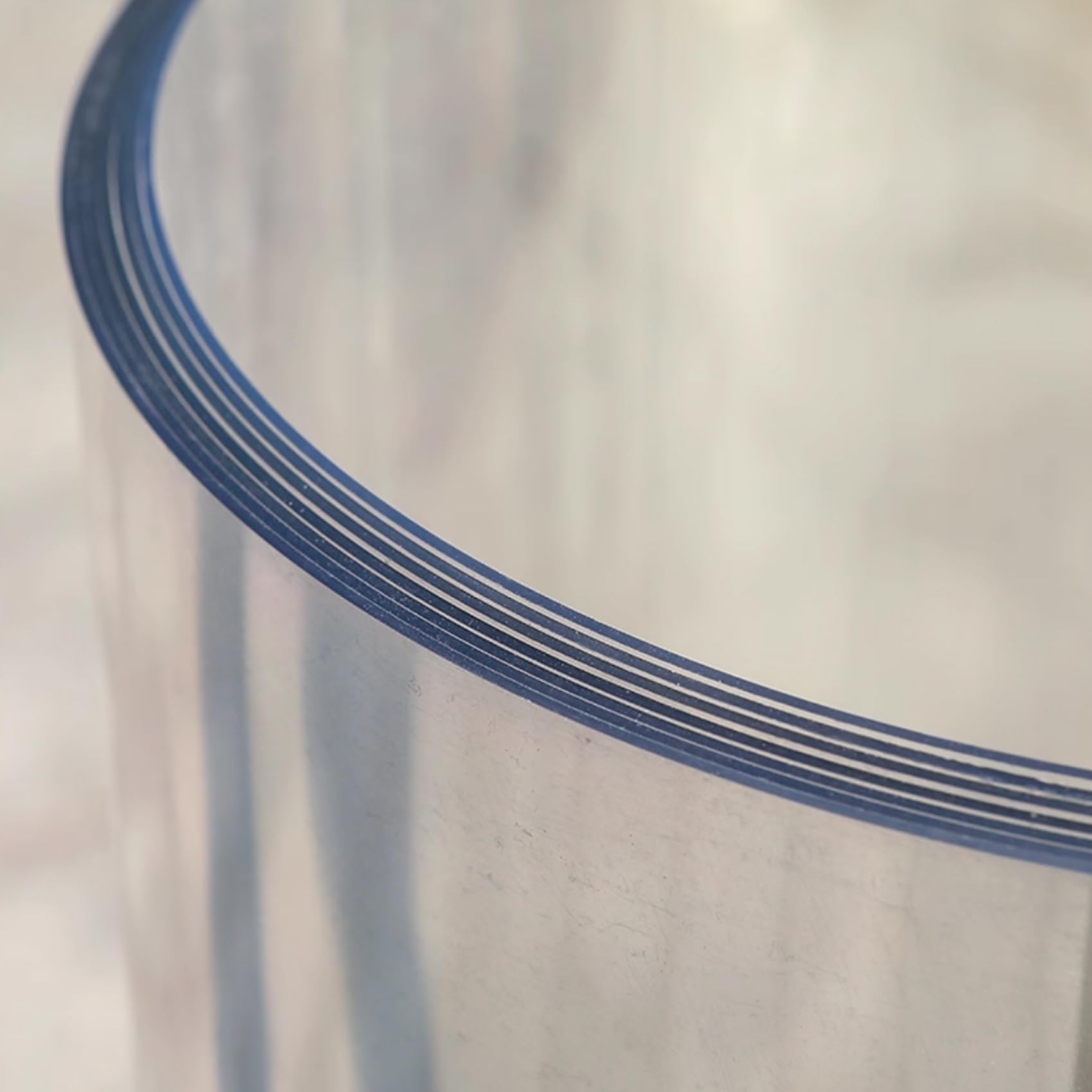 Coperture per Tettoie Esterno in Policarbonato, 1mm Lastra Policarbonato Trasparente, Rotolo Pannelli Antipioggia per Pensiline Serra Tetto(100x400cm)