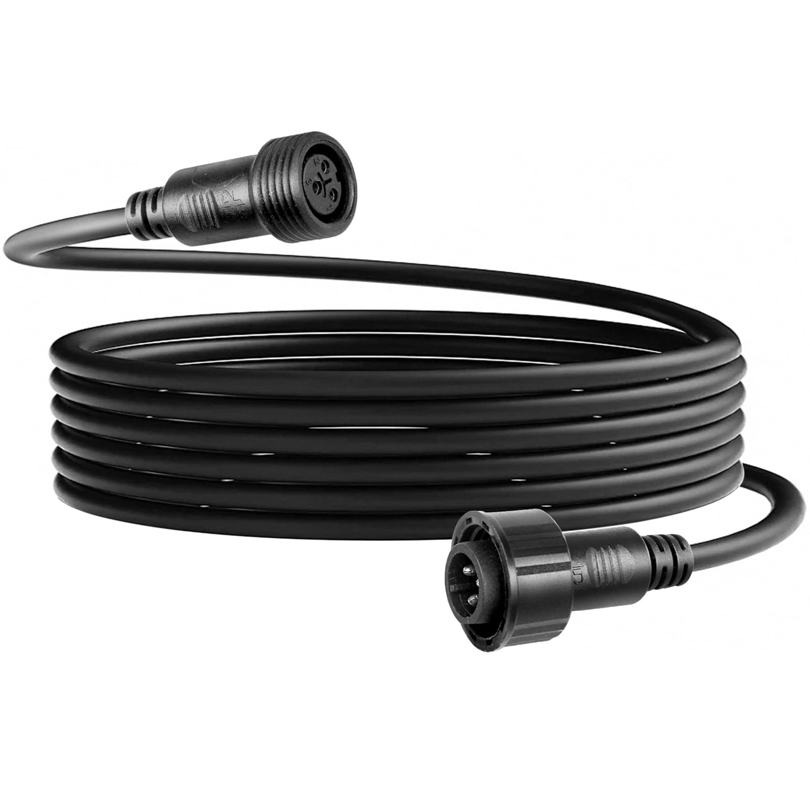Waterproof XLR Connection Wire 3m 9.8ft IP Rated Extension Cable, Outdoor Dmx Cable Connector Converter for Stage Lights Hand in Hand 3 Pin Dmx