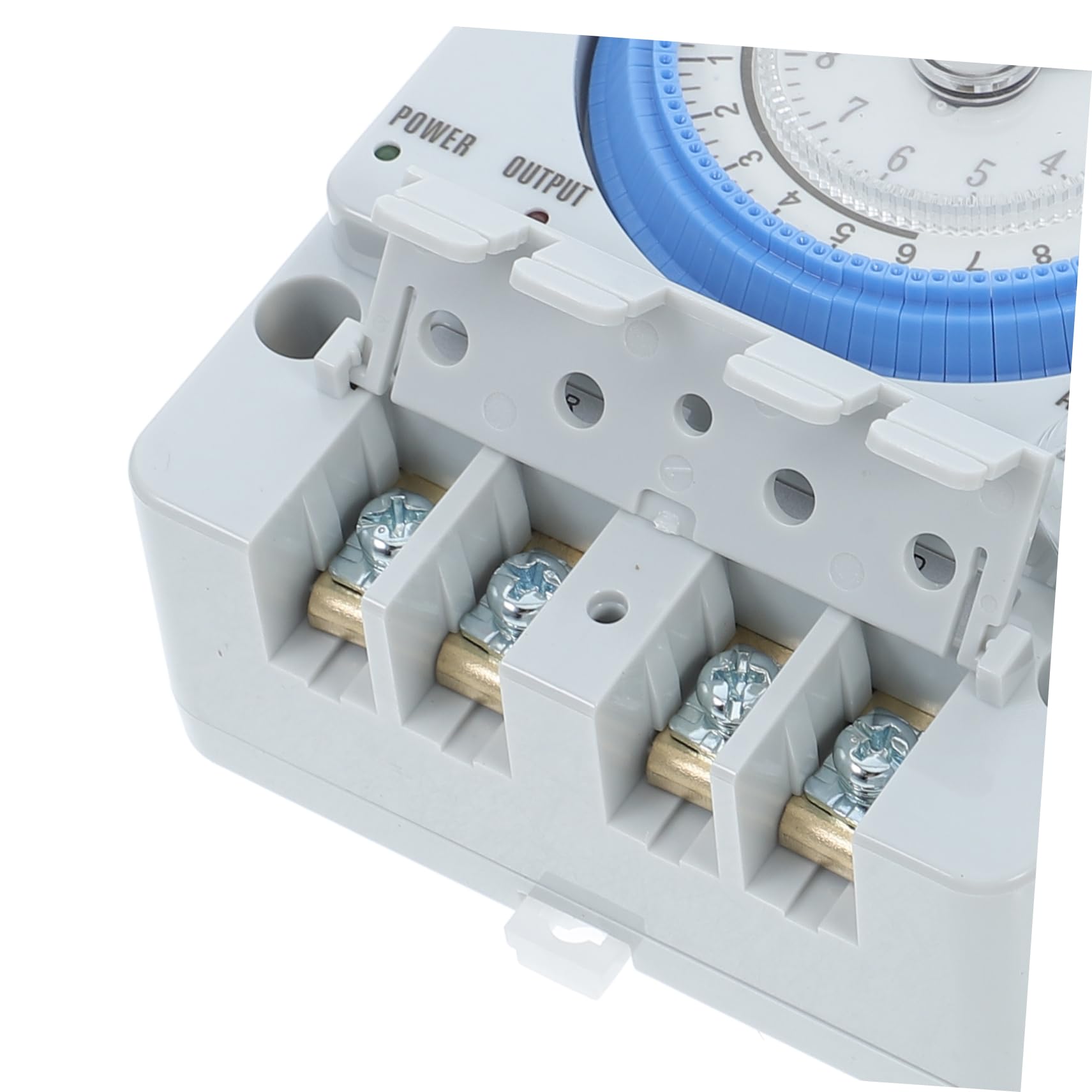 Mechanischer Timer mit Zeitschaltuhr, Pc, Weiß, Einfach zu Bedienen | Backen und Eierkochen, Mechanischer Countdown Timer, Einfache Bedienung Zufälliger Stil
