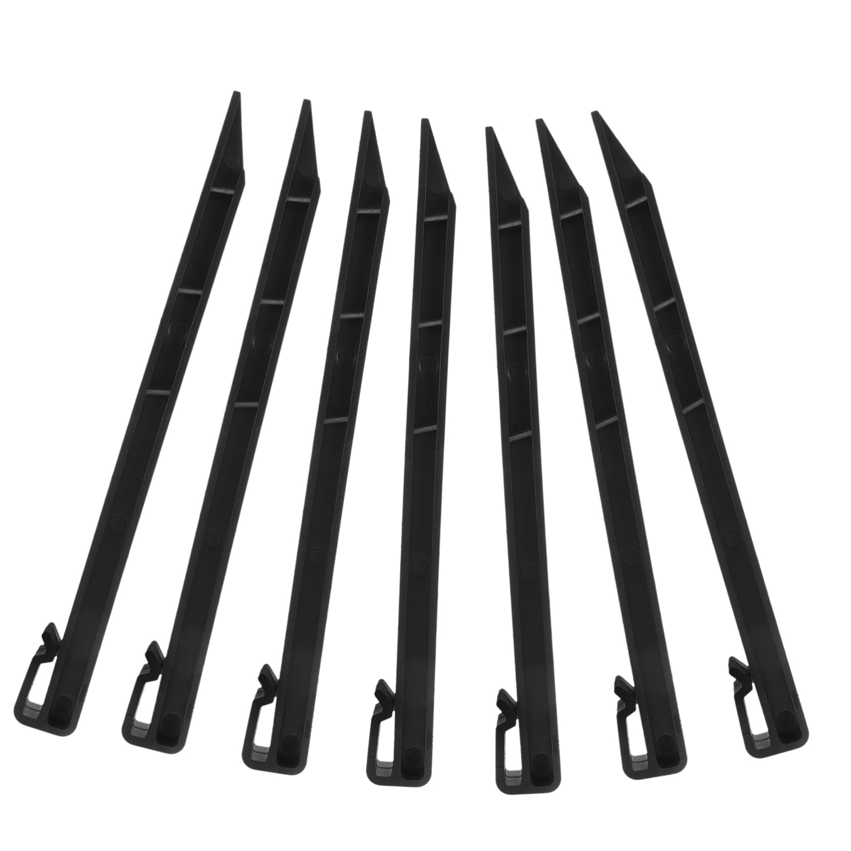 Estacas de plástico para jardín POPETPOP de 20 piezas para suelo de huerto exterior