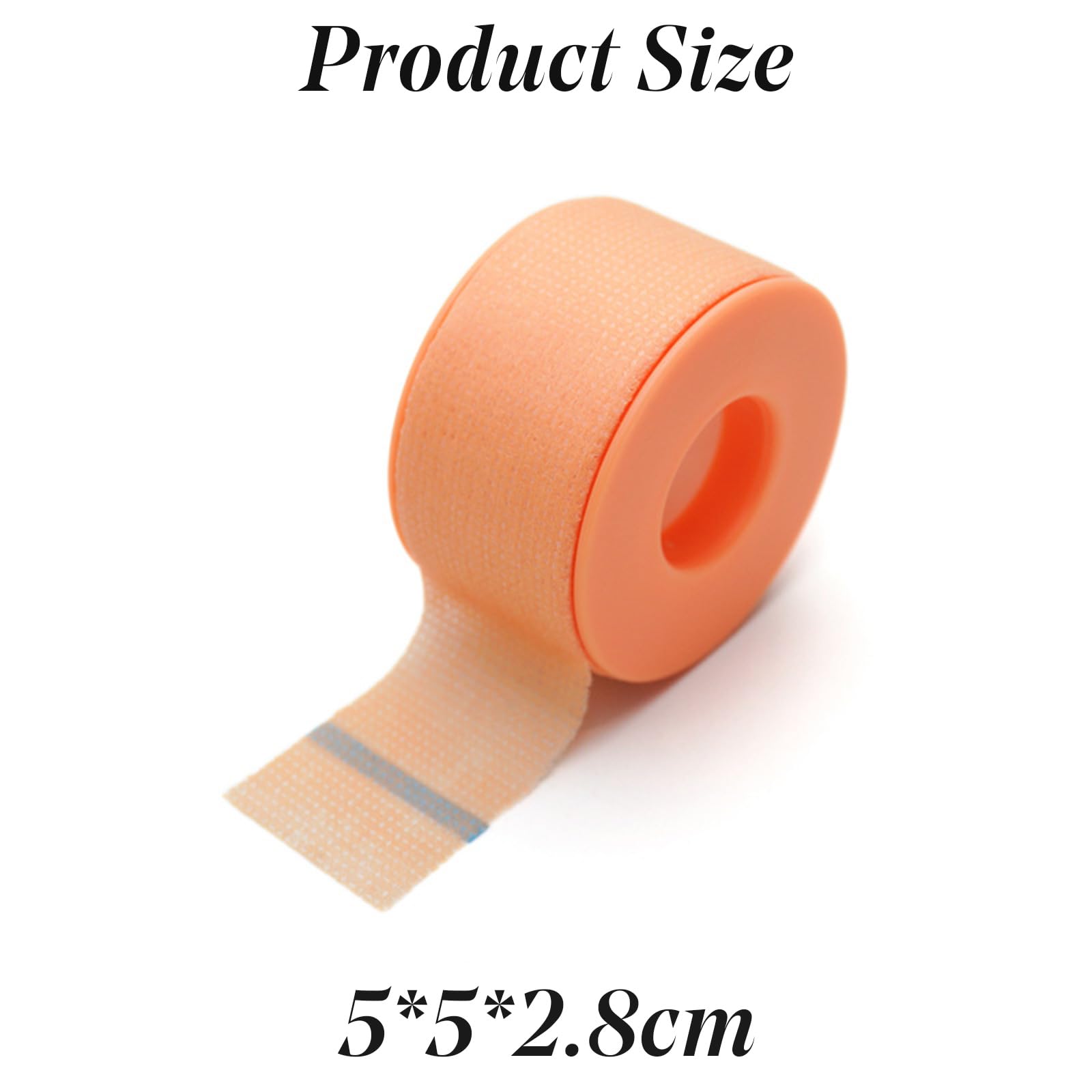 LKTFATD 3 Rolls of Eyelash Extension Tape, Micropore Tape, and Silicone Gel Tape in Green, Blue, and Pink - Image 2