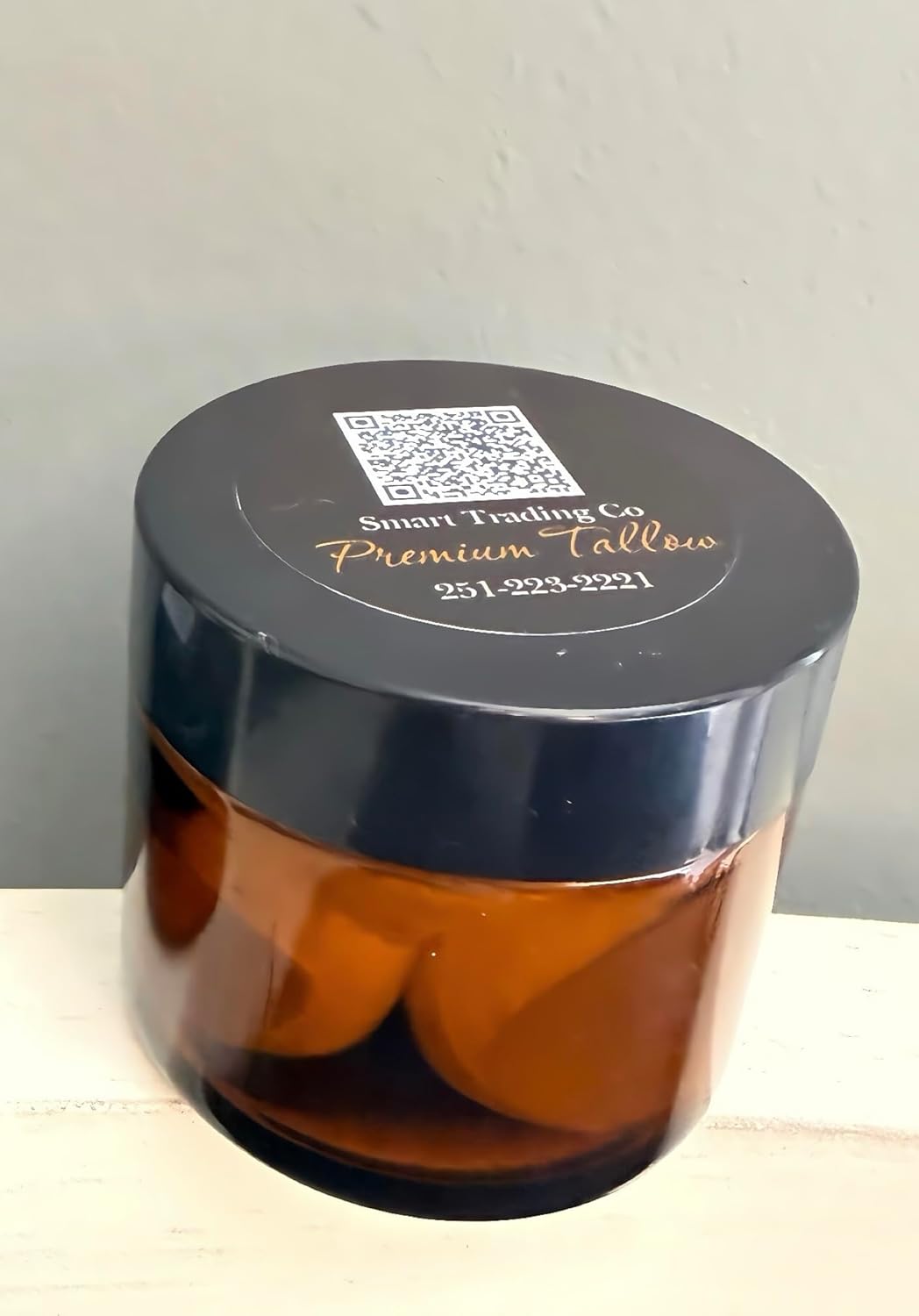 Smart Trading Co Premium Tallow Balm, Whipped, Vanilla Sandalwood