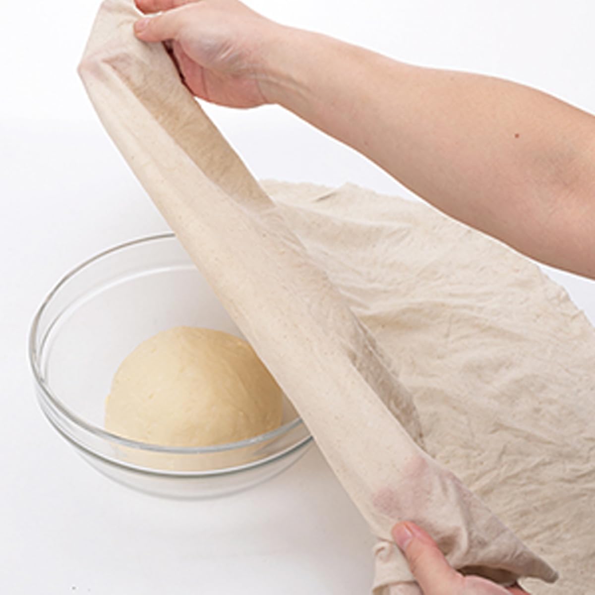 Set 3 Panni Per Lievitazione Pane In Cotone Naturale | 48x36cm, 75x45cm, 150x60cm - Per Panettieri E Casa - Foto 5