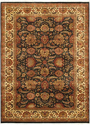 Pasargad Home Agra Wool Area Rug (10'2x14')