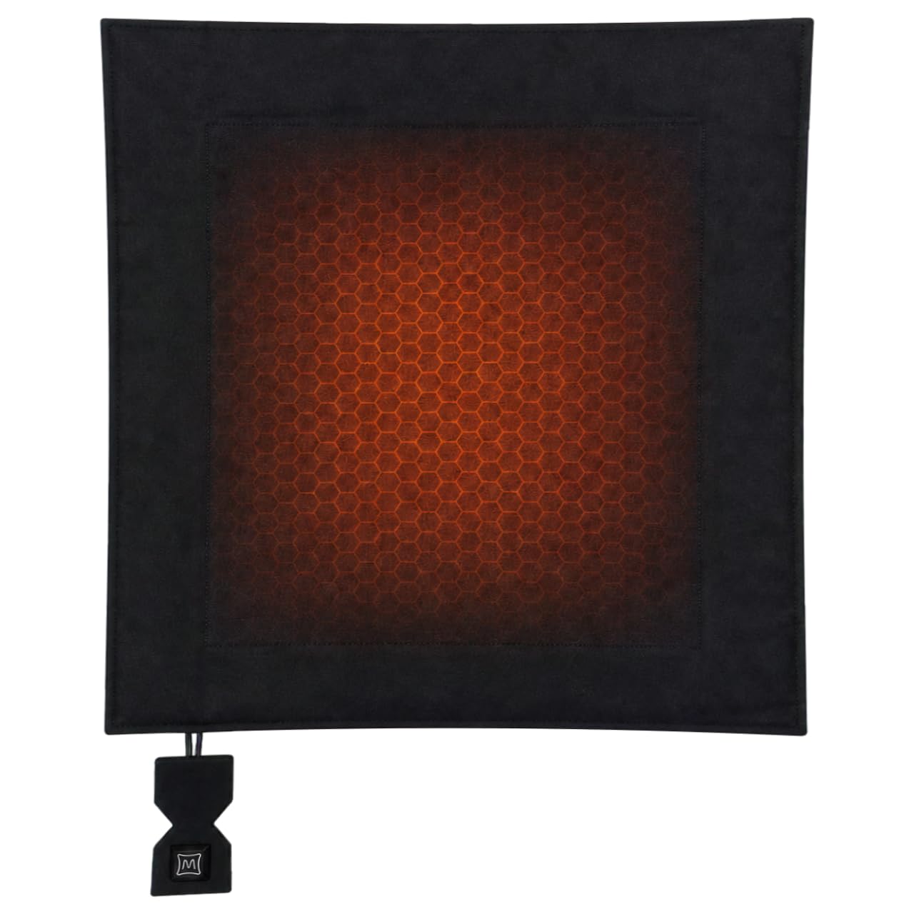 Universelles beheiztes Kissen-Inlett 45 × 45 cm mit 10.000 mAh Powerbank – Infrarot-Heizpanel – 3 Wärmestufen