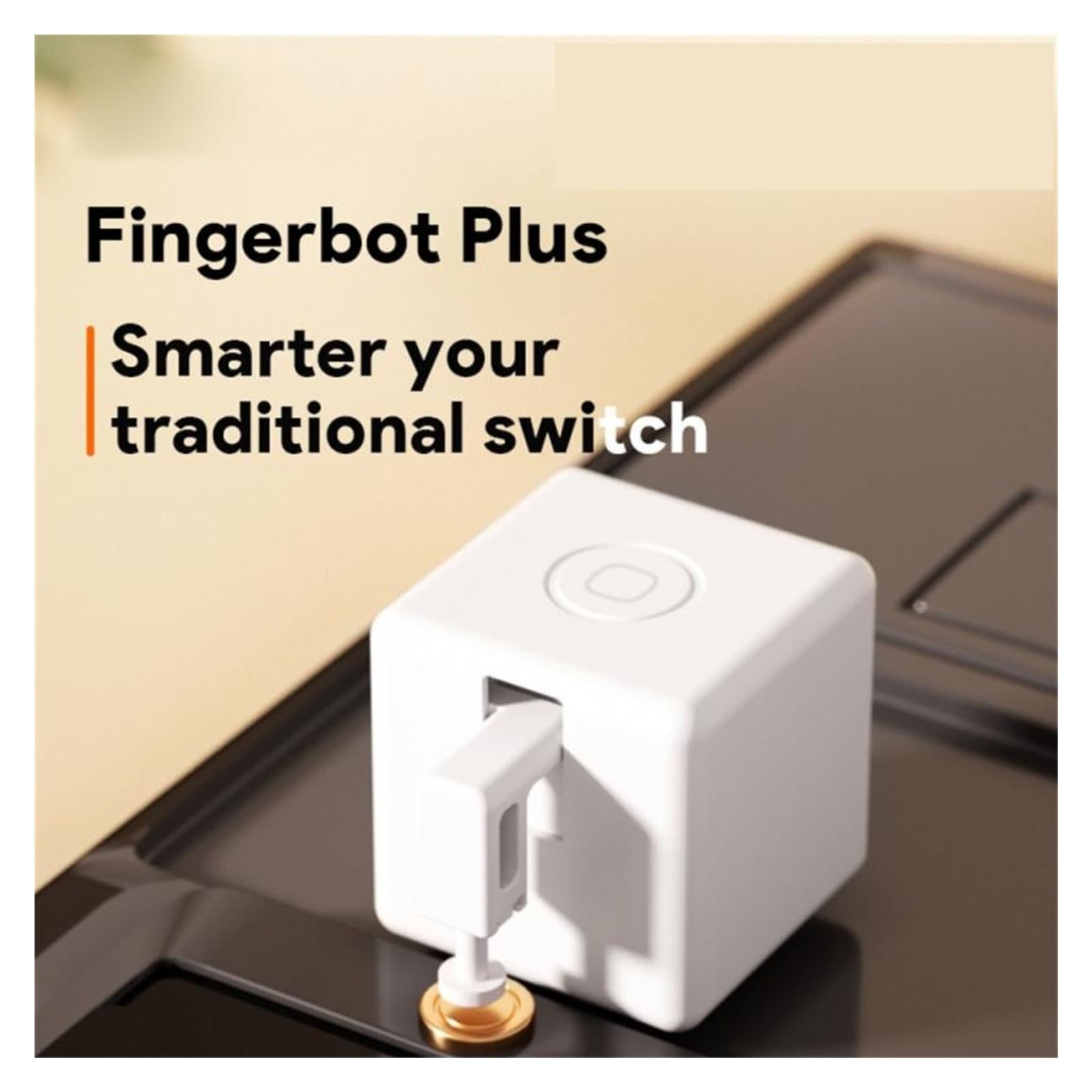 Przycisk, Inteligentny Przycisk Przełącznika Timing Tryb Dotykowy Sterowanie Głosowe Akumulatorowy Robot Palcowy Z Siatką Bluetooth Do pokoju(Fingerbot 2PC white)