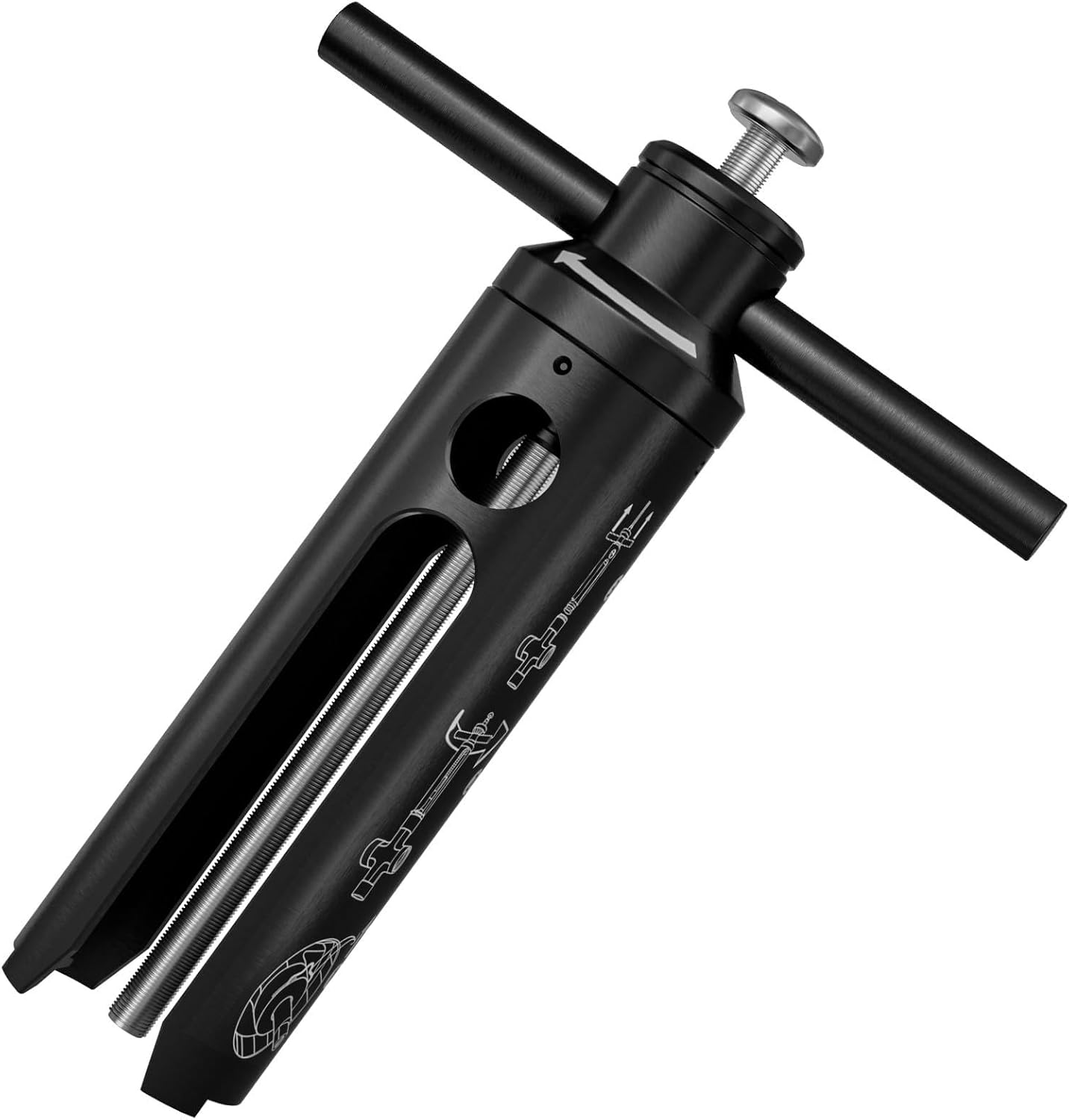 Cartridge Puller Removal Tool for Moen 1200, 1222, 1225 Cartridges, Professional Shower Valve Stem Extractor, Corrosion-Resistant Aluminum Body, Easy DIY Cartridge Replacement