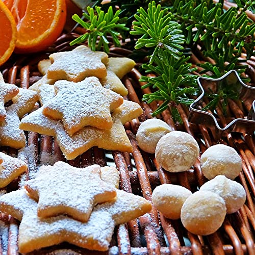 Anmeish Cookie Cutters Set, 80-Piece — Holiday, Alphabet, Numbers And Everyday Shapes Metal Cookie Cutters, Including Christmas, Fall Thanksgiving, Halloween, Easter (80) #TOP5