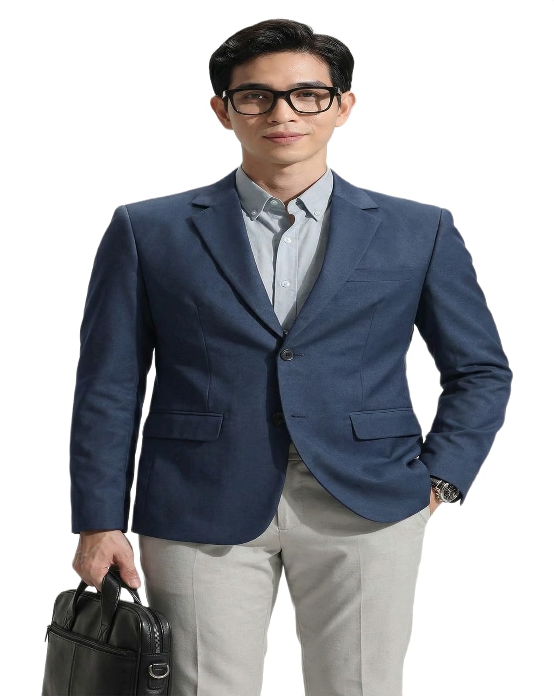 Men's Formal Blazer | Fully Lined | Slim Fit | Professional Jacket | Premium Business Formal Suit | Office | Wedding | All Purpose 2-picture-46