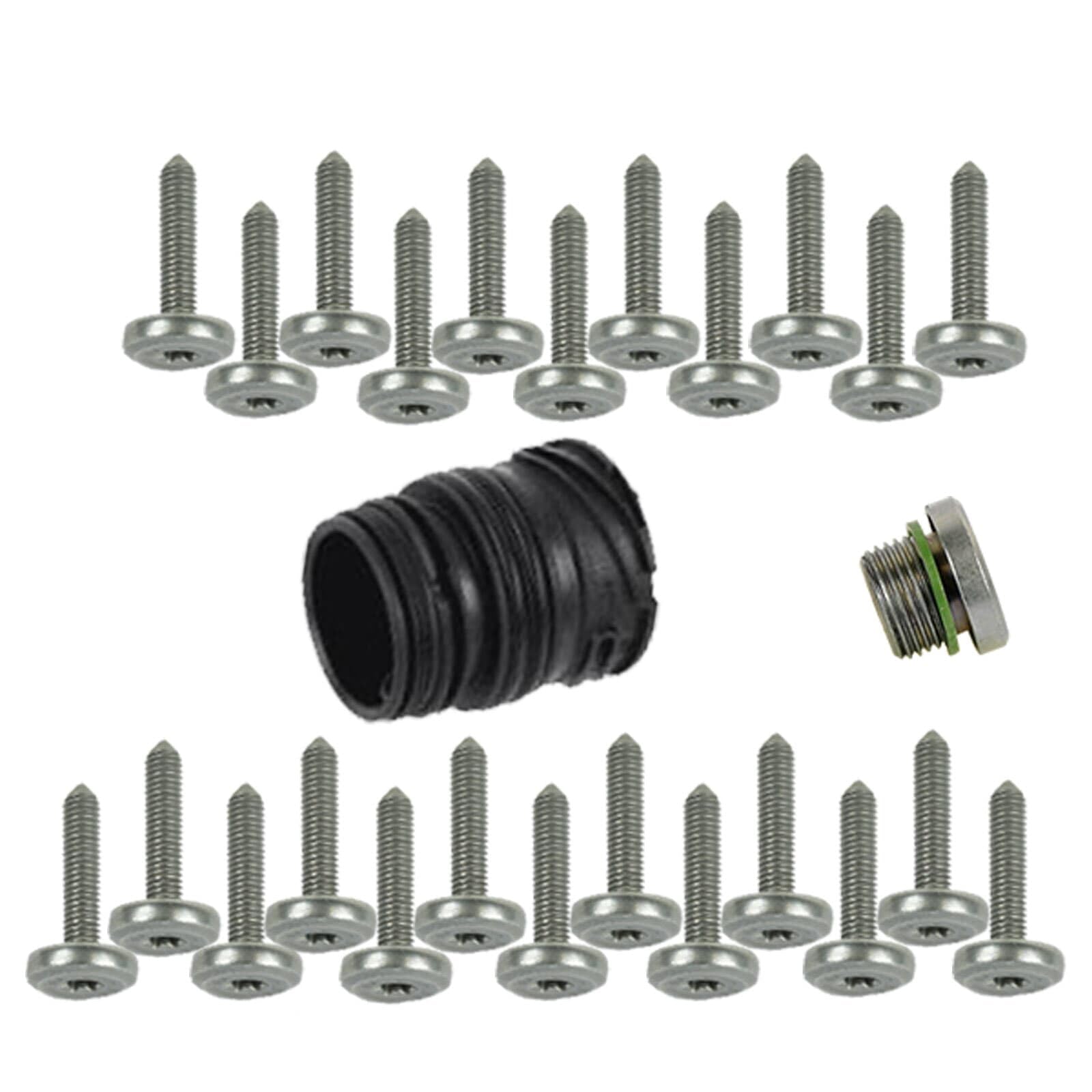 ZF Getriebefilter Automatik Ölfilter | 1071.298.038+0140192900 ZF Ölwechselset+ZF Fluid 6 passend für 6HP19 HP21 6 Gang