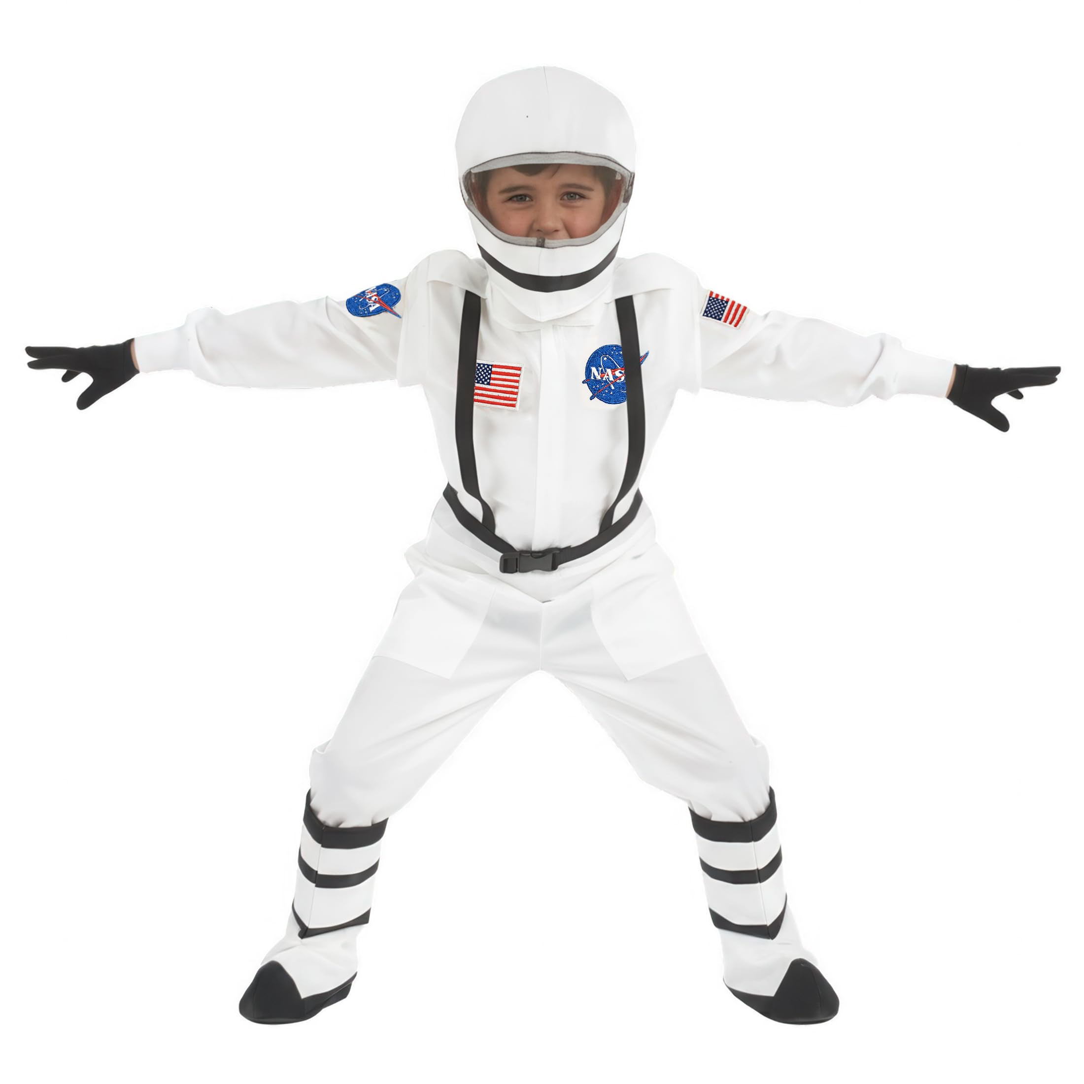 Fun Shack Costume Astronauta Bambino - Tuta Spaziale Per Carnevale E Halloween, Vestito Per Feste E Compleanni Bambini, Xl-image