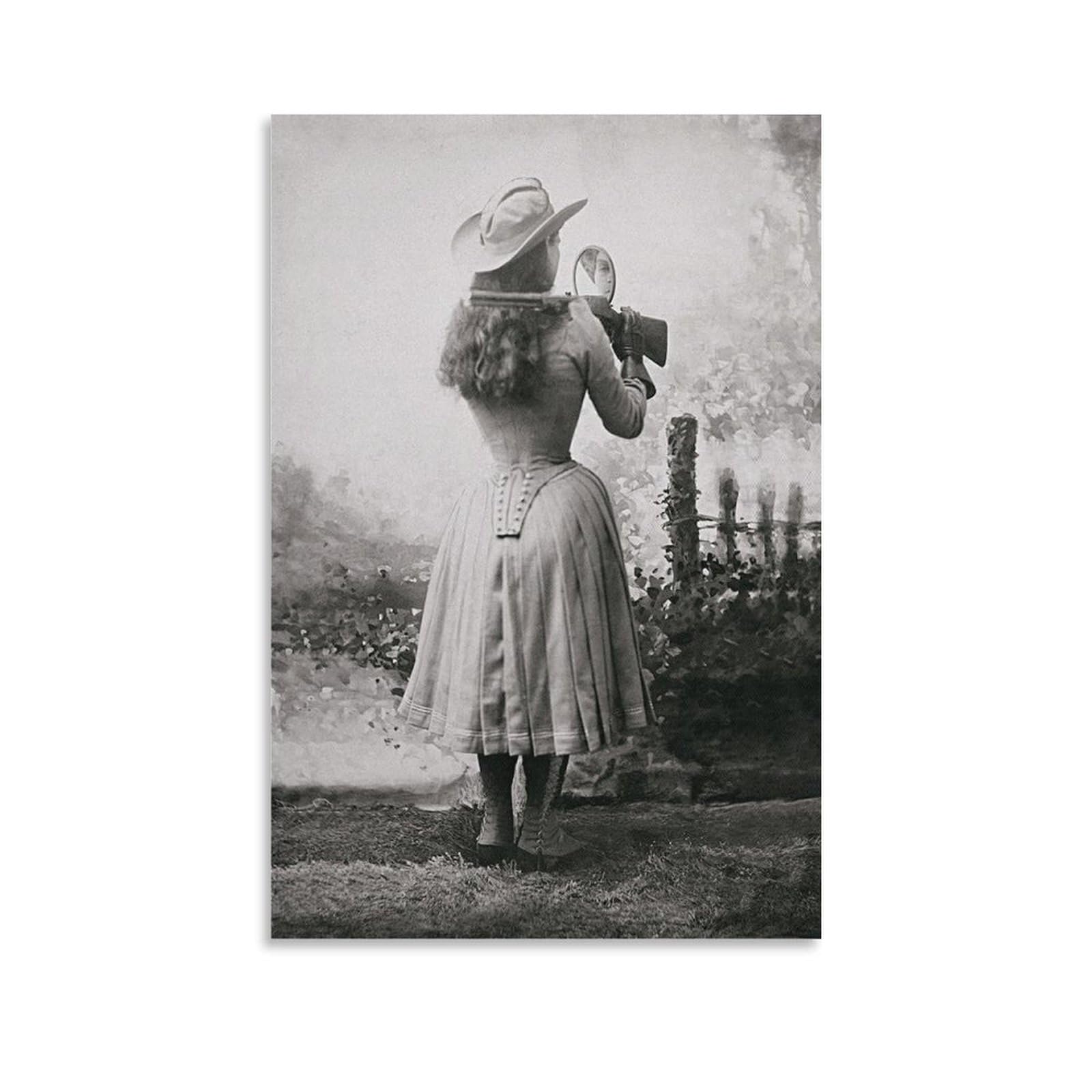 Amazon.com: Annie Oakley Poster Vintage Western Wall Decor Girl