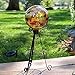 Gold Mosaic Gazing Ball
