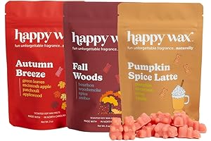 Happy Wax Fall Mix: Premium All Natural, Non-Toxic Soy Wax Melts