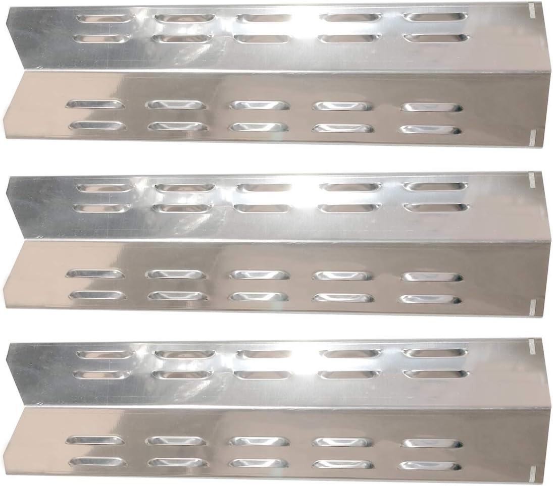 SN6131(3-Pack) 16 7/8" Stainless Steel Heat Plate Replacement for Outdoor Gourmet FSODBG1200, FSODBG1202, FSODBG1204, FSODBG1205, FSODGB3003, FSOGBG1203, FSOGBG3002