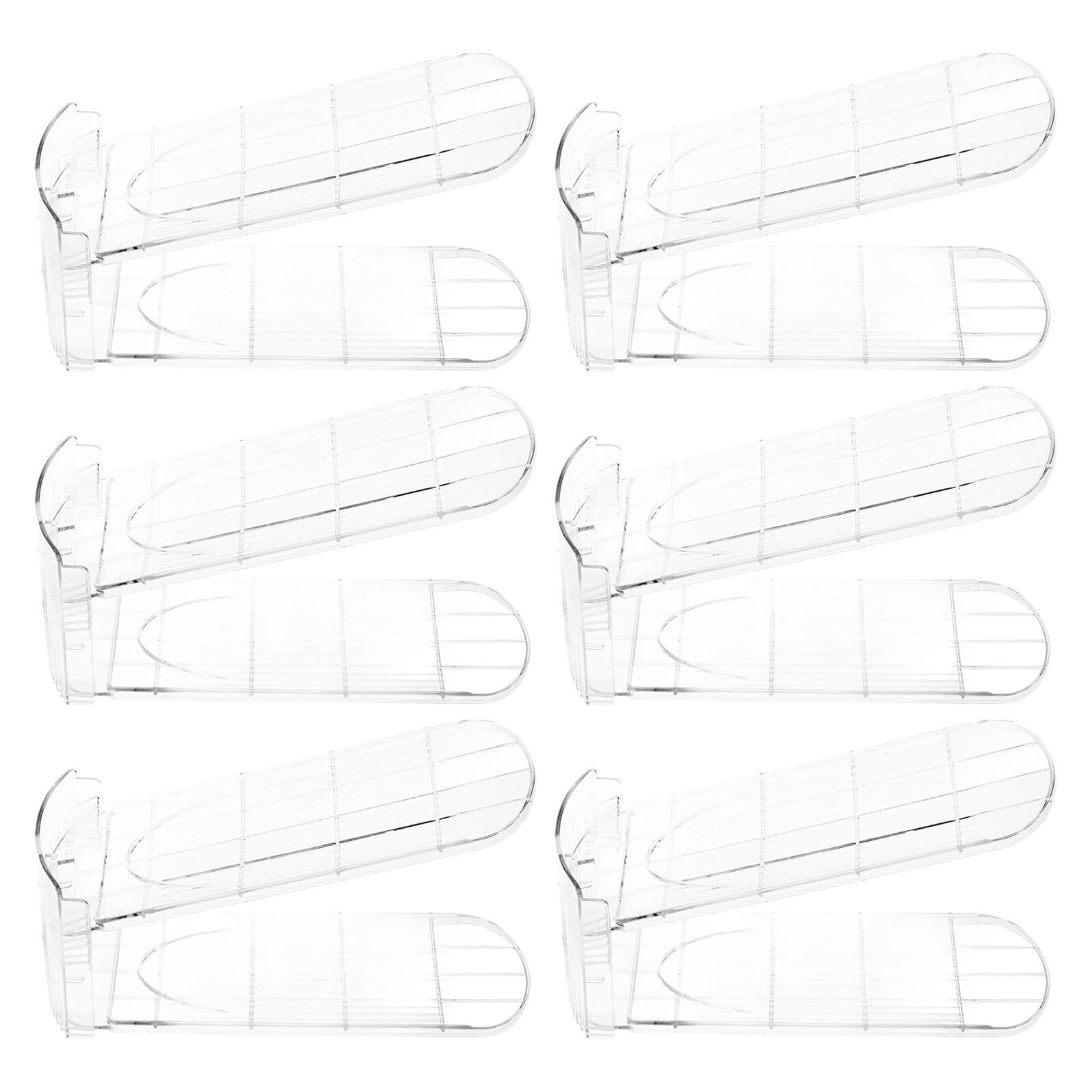Organizador de zapatos ajustable y plegable fabricado en material ABS duradero
