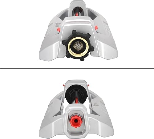 Miniatura 4 de Eden 94110 Rociador de agua oscilante de metal para césped y jardín para patio